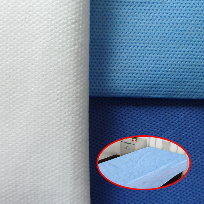 Disposable pp precut white non woven bed sheet roll
