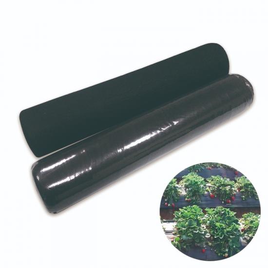 Nonwoven weed control mat