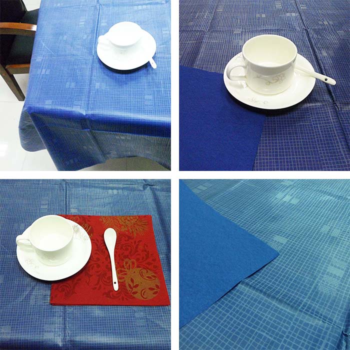 Disposable table cloths round