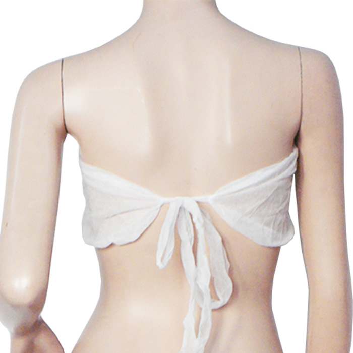 Disposable bra pink