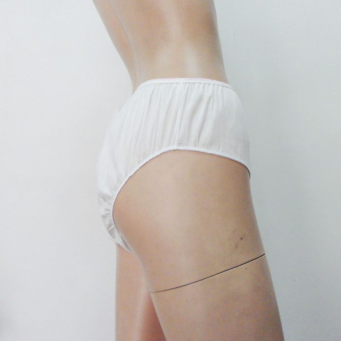 Organic disposable underwear