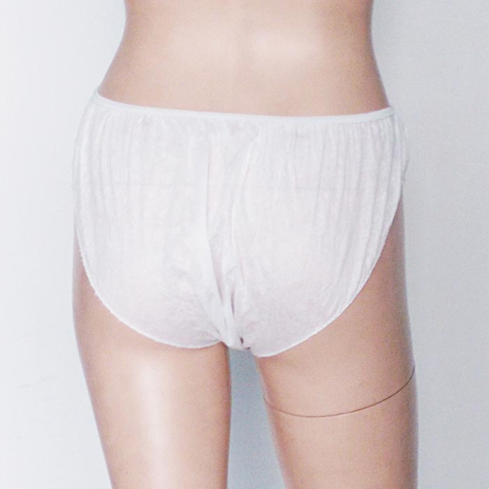 Disposable underwear black