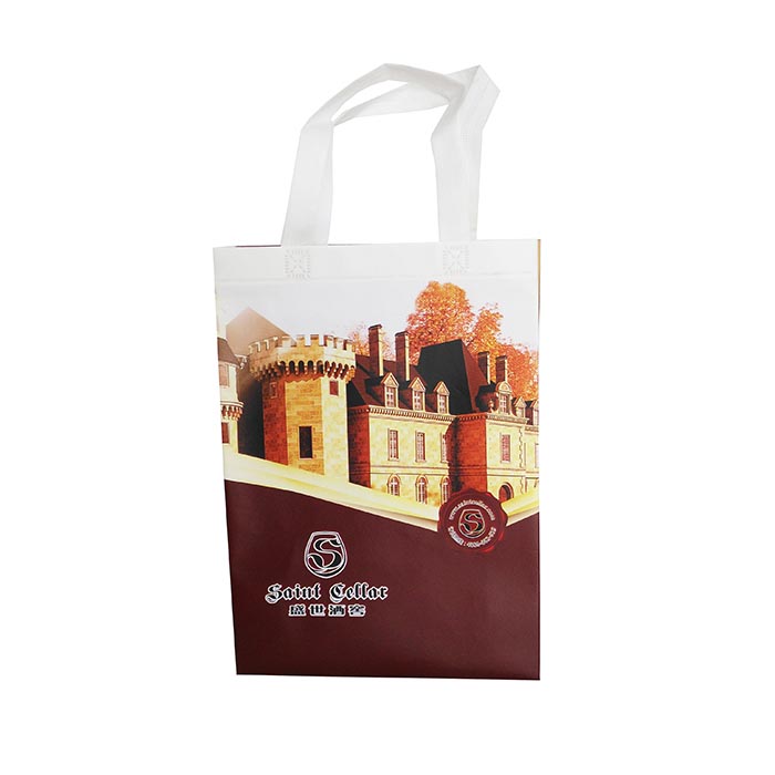 Polyester nonwoven vest shopping tote bags