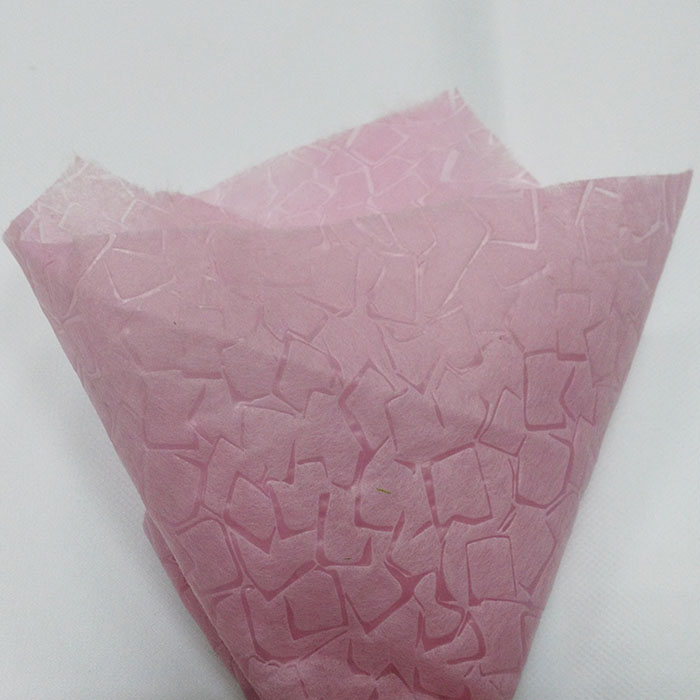 Nonwoven flower wrapping