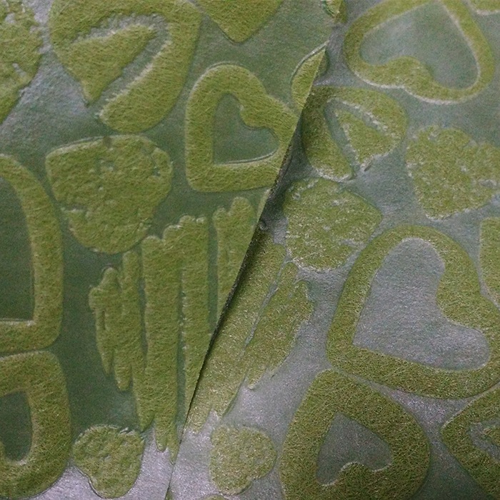 Fabric flower wrapping