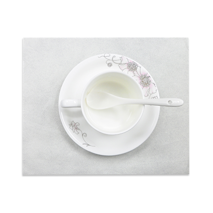 Plain coloured paper napkins