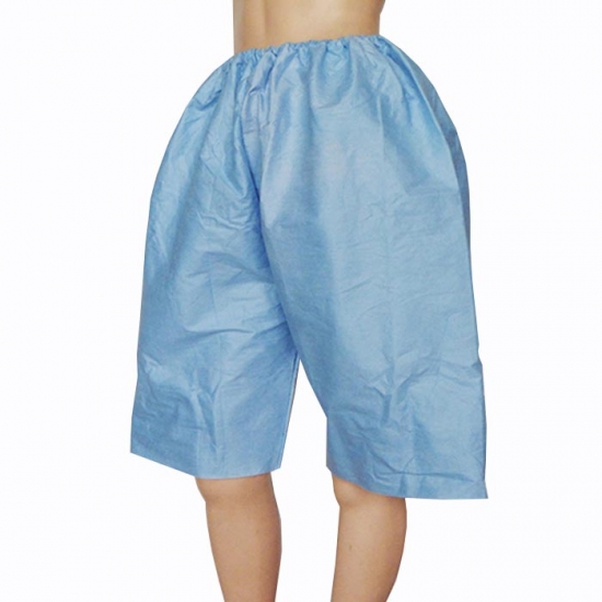 Disposable non-woven spa shorts
