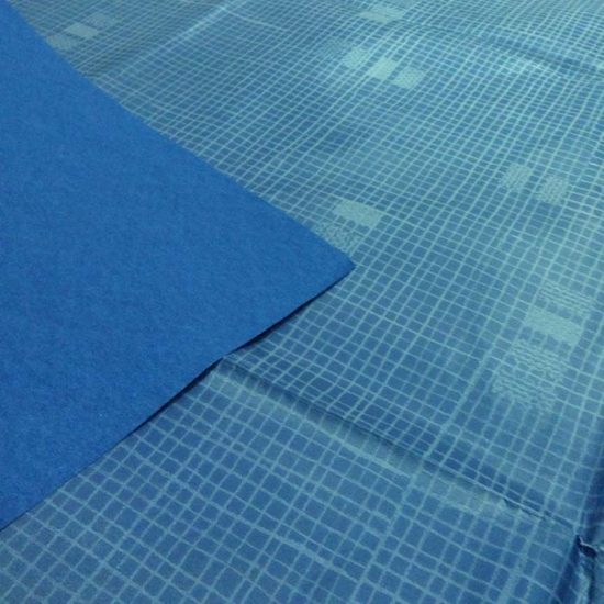 Printed nonwoven tablecloth