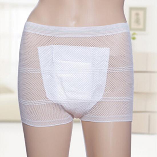 Postmartum nonwoven disposable underwear