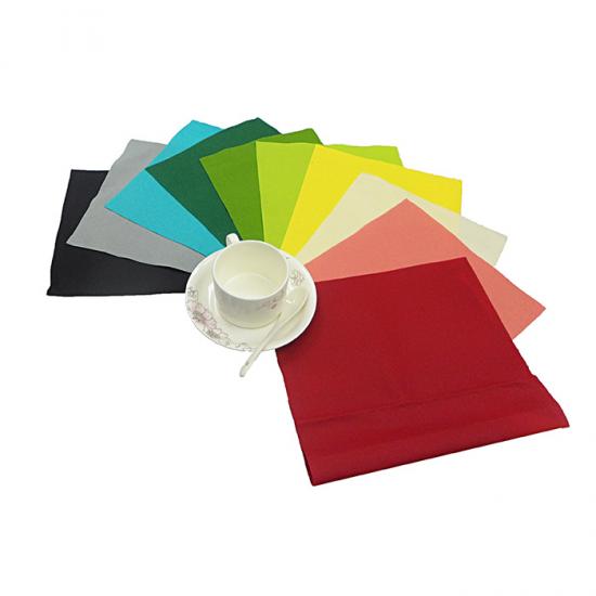 Paper napkins solid color
