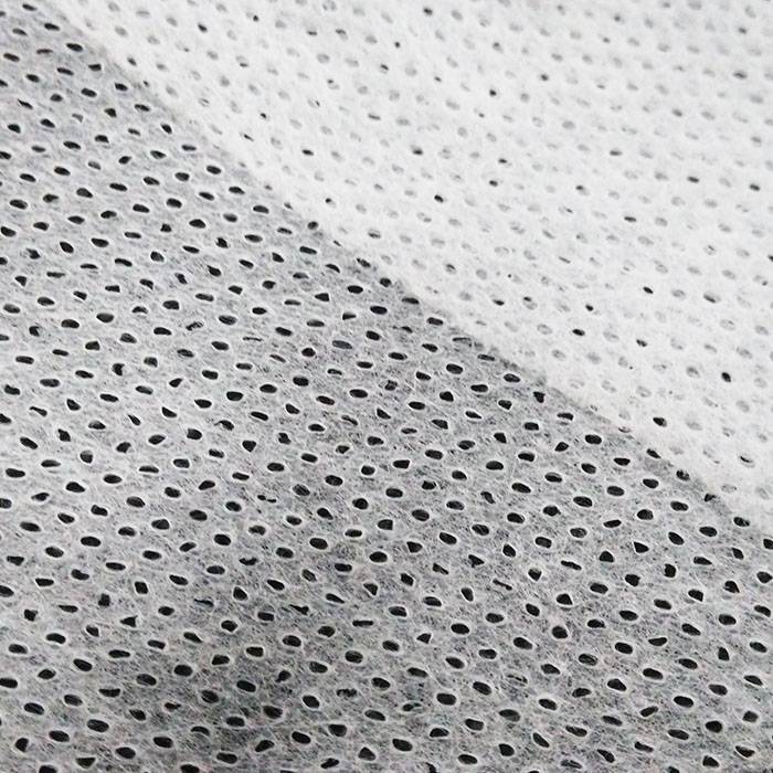 Which temperature can bear in different types of non-woven fabrics?
