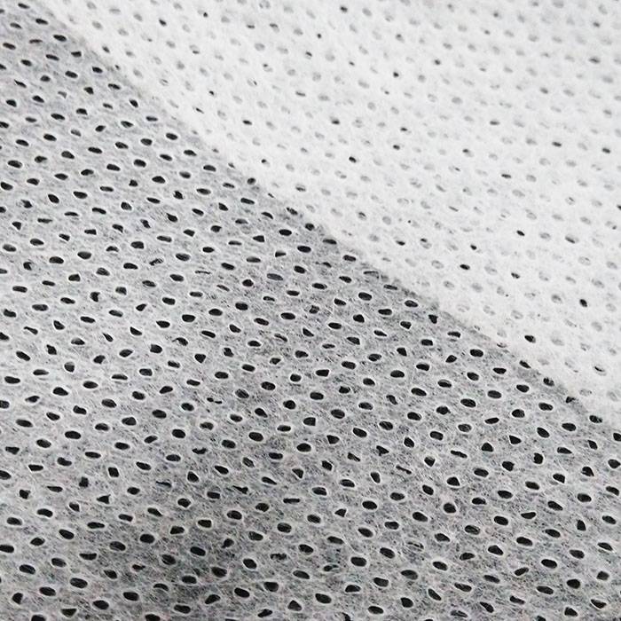 Which temperature can bear in different types of non-woven fabrics?